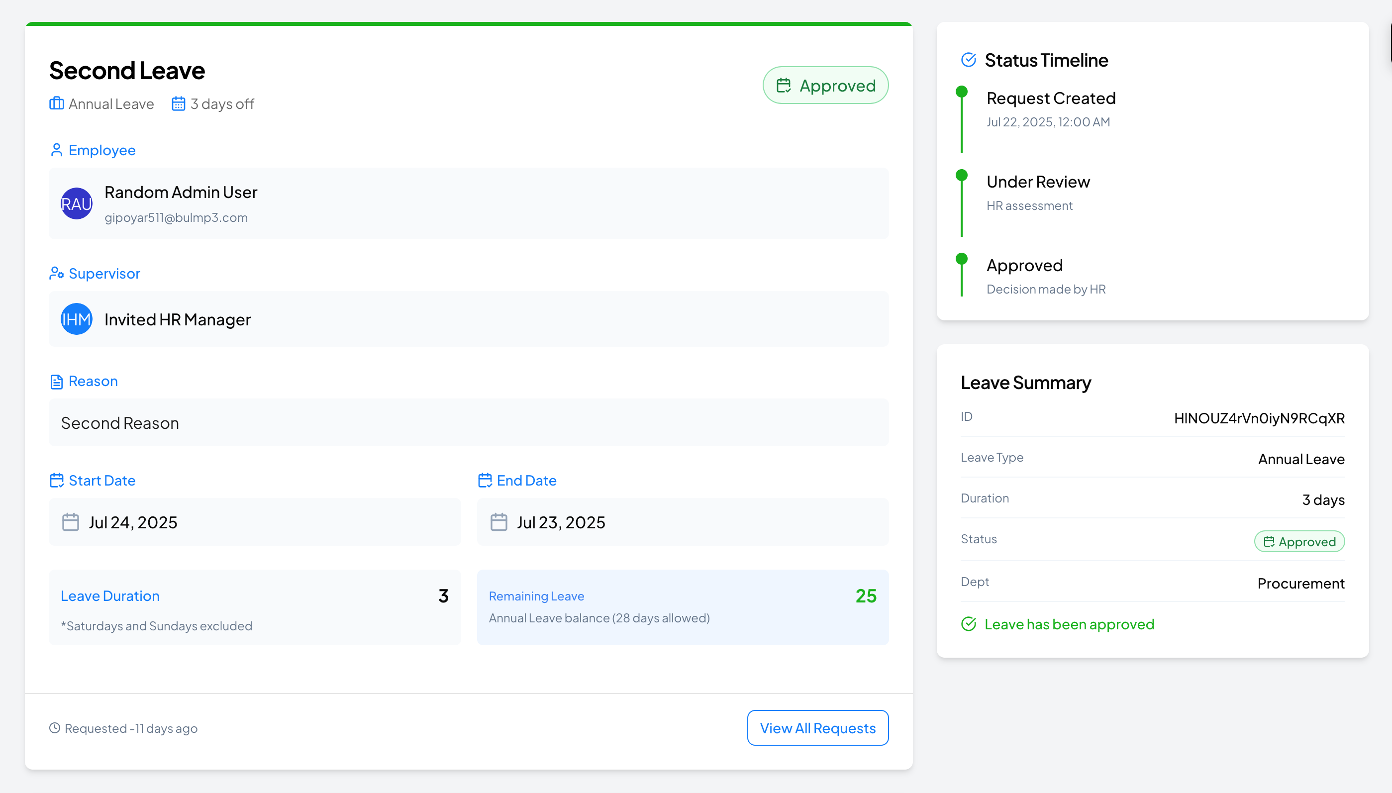 Landing page preview